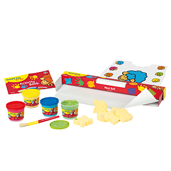 Guache Pintura Dedos 150mlx04 + Maxi Rolo Giotto Be-Be