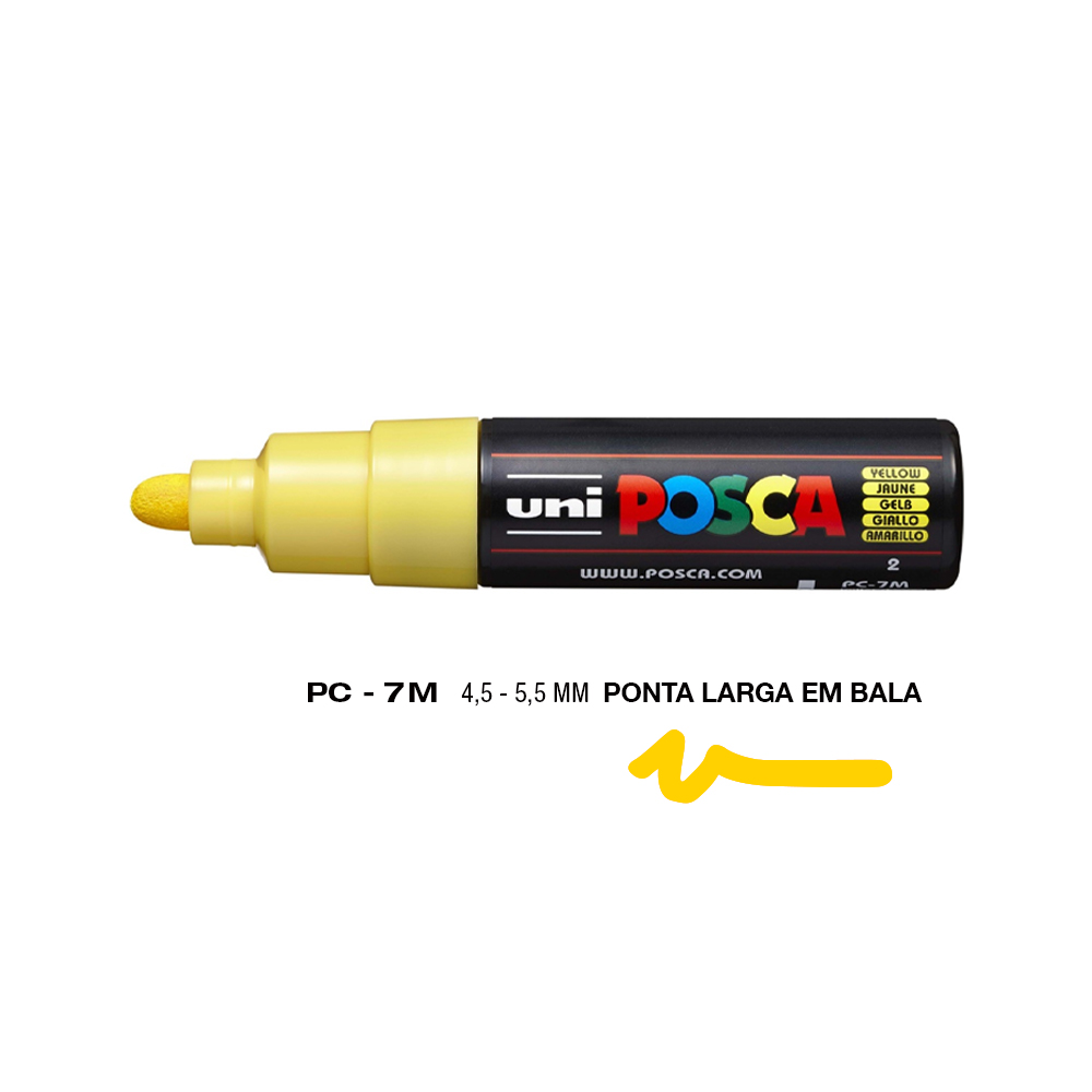 Marcador Uniball Posca PC-7M 4,5mm